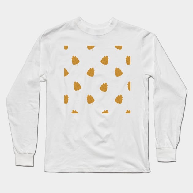 Pattern leaves Long Sleeve T-Shirt by dariakrutskevich